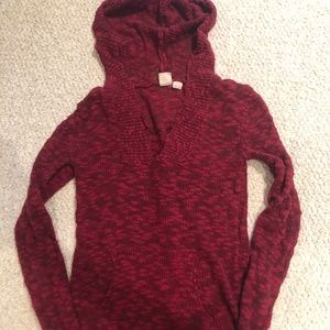 Pink Roxy Knit Sweatshirt